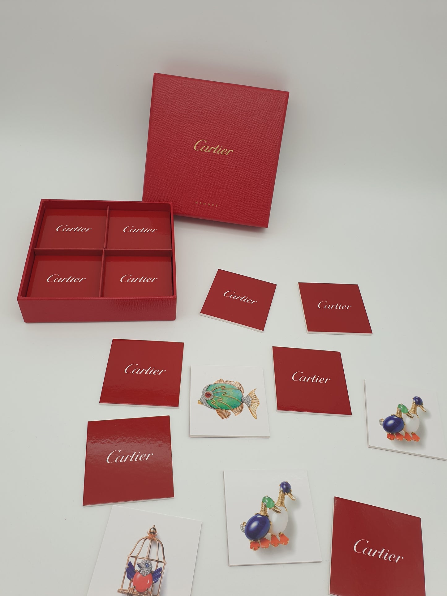 Cartier Memory Game/ Spiel - OVP mit Box - Sehr Guter Zustand