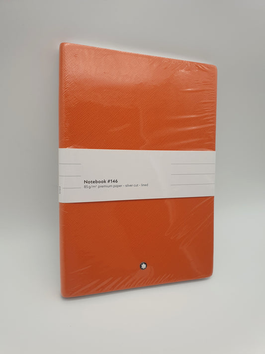 Montblanc Notebook/ Notizbuch Orange OVP Sealed