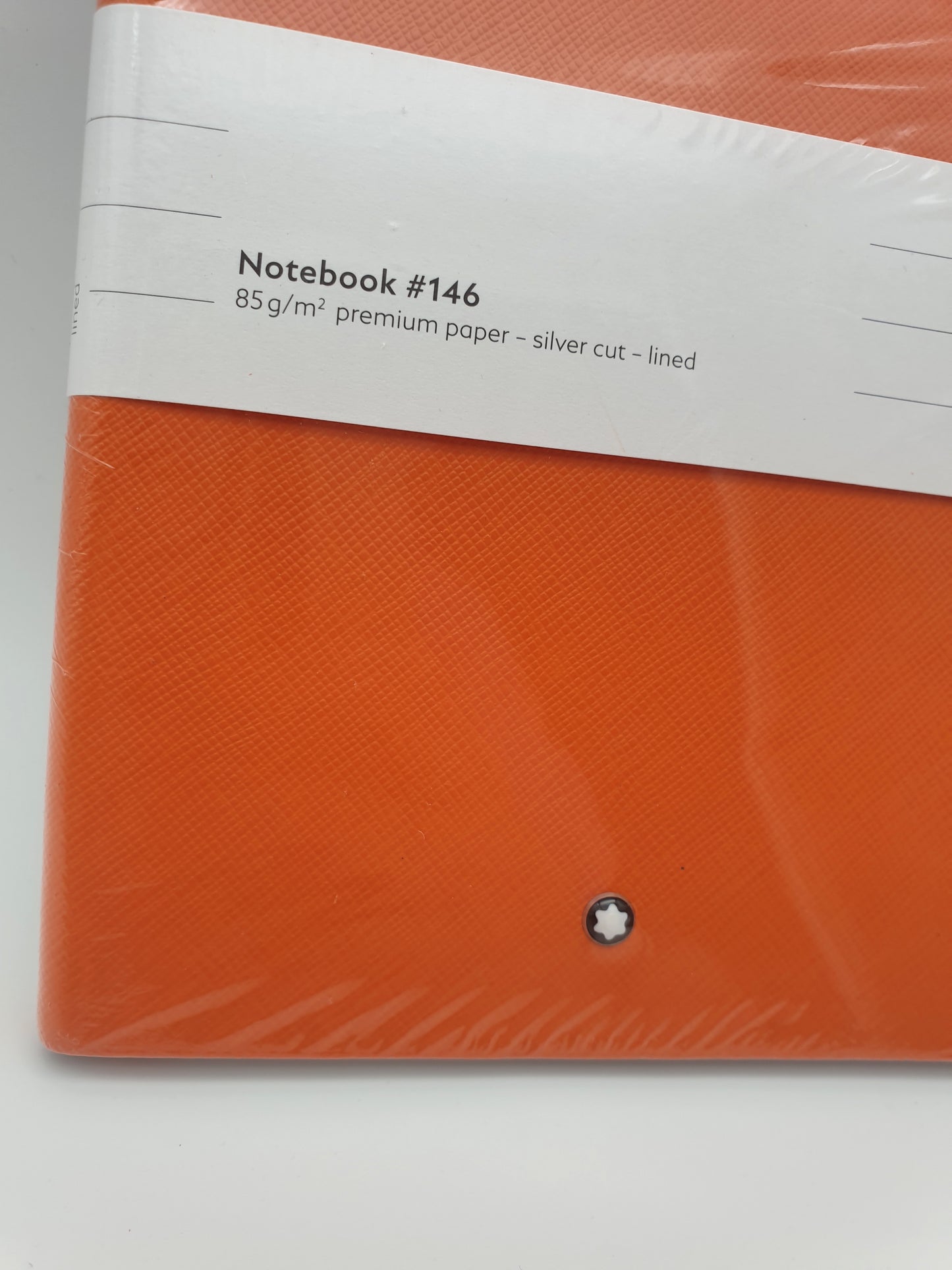 Montblanc Notebook/ Notizbuch Orange OVP Sealed