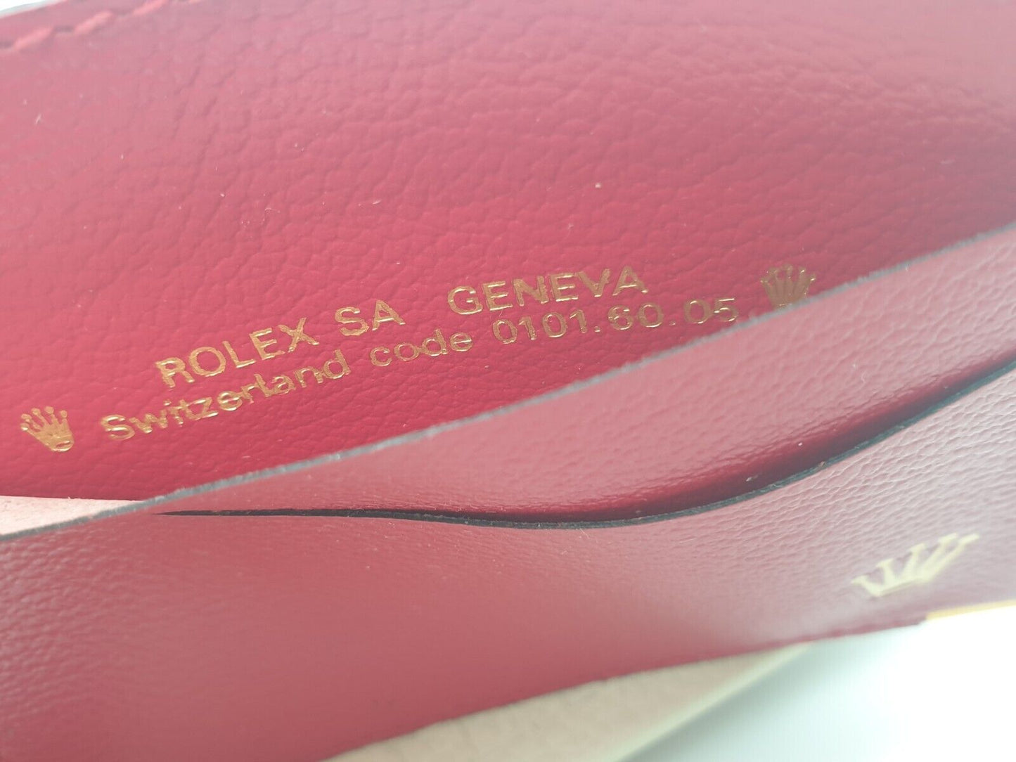 Rolex Cardholder/Kartenhalter  Etui Leder 0101.60.05